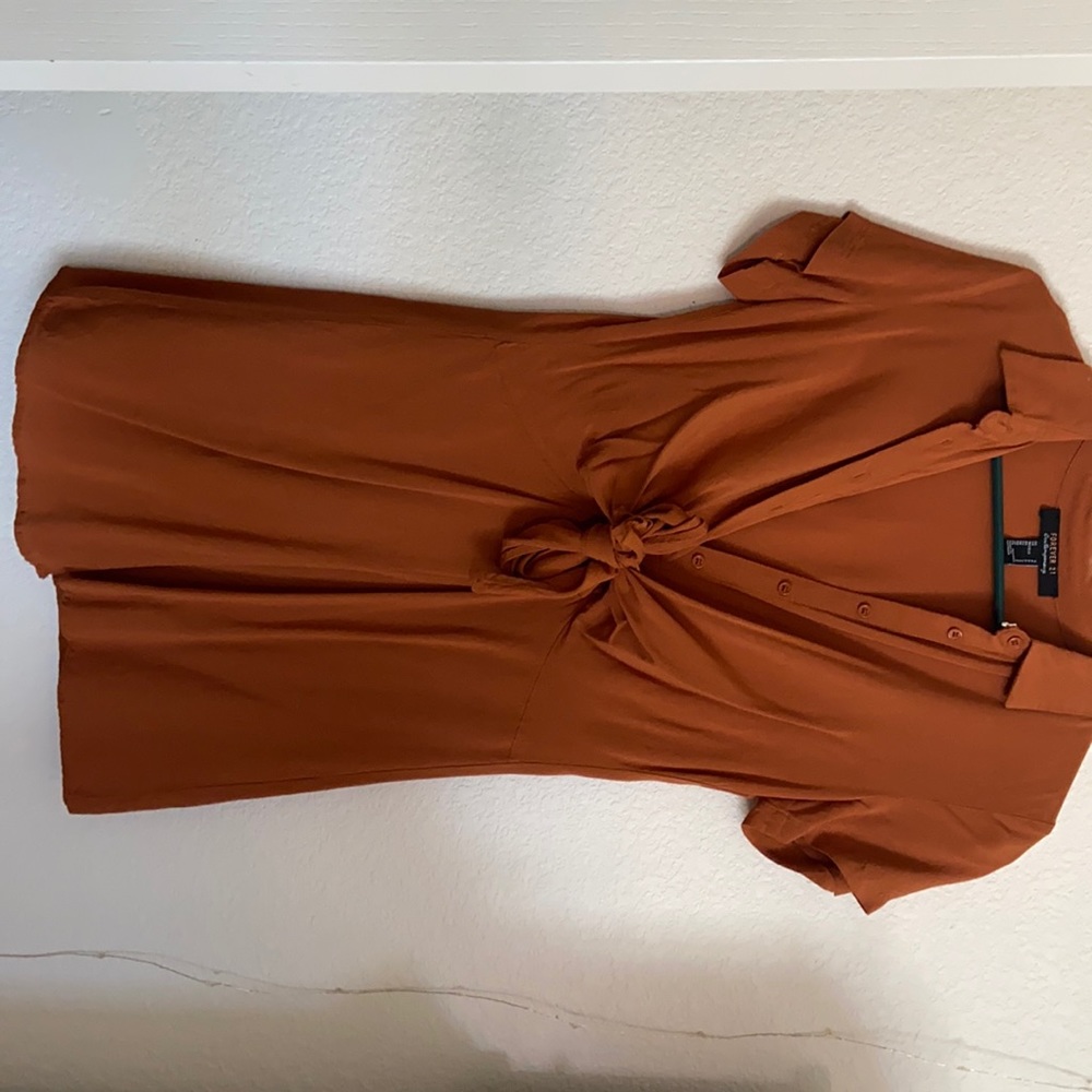 Burgundy Forever 21 dress